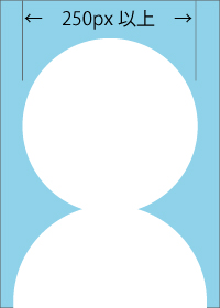 顔写真（見本）